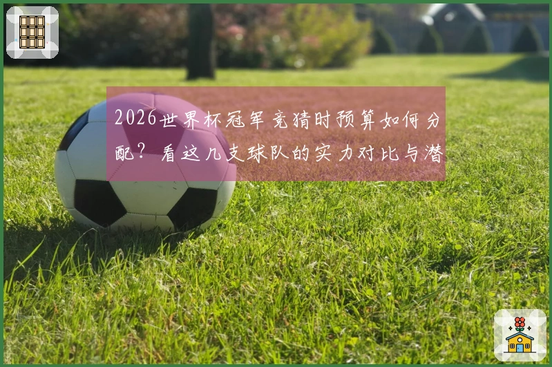 2026世界杯冠军竞猜时预算如何分配？看这几支球队的实力对比与潜力分析